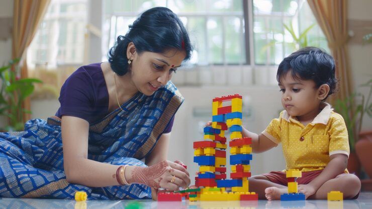 Preschool children improving learning, memory and attention through play in Kerala